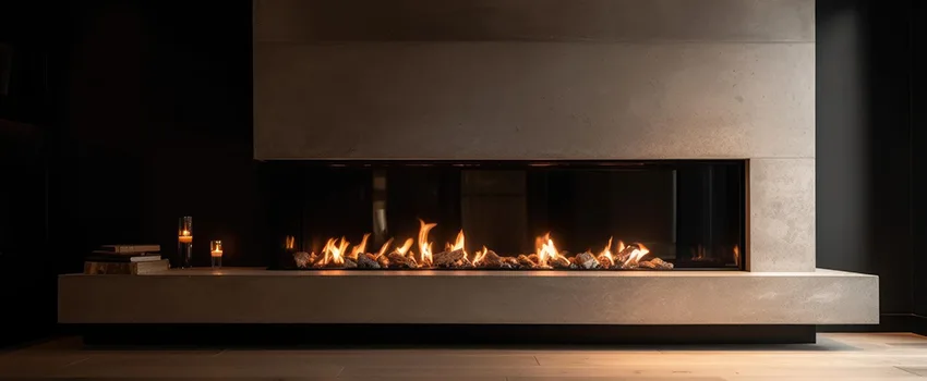 Gas Fireplace Ember Bed Design Services in Upper St. Clair, Pennsylvania
