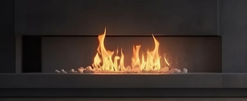 B-Vent Gas Fireplace Installation in Upper St. Clair, PA