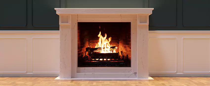Open Flame Wood-Burning Fireplace Installation Services in Upper St. Clair, Pennsylvania