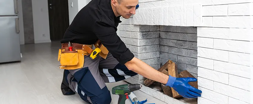 Fireplace Damaged Damper Frame Repair Services in Upper St. Clair, Pennsylvania