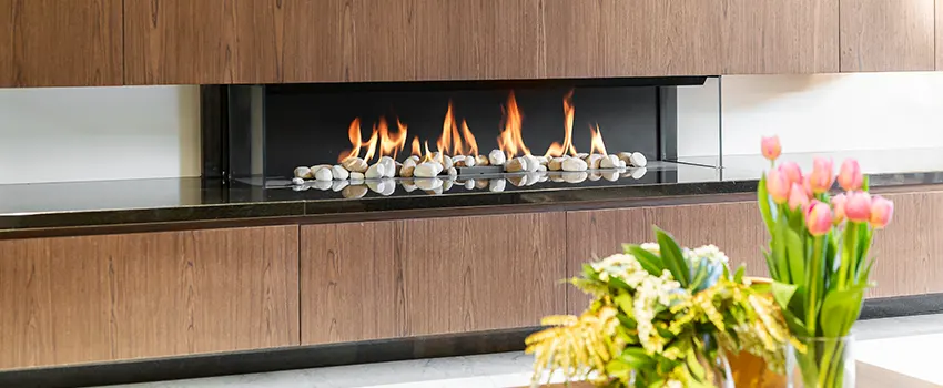 Double-height Fireplace Design Refurbishment in Upper St. Clair, Pennsylvania