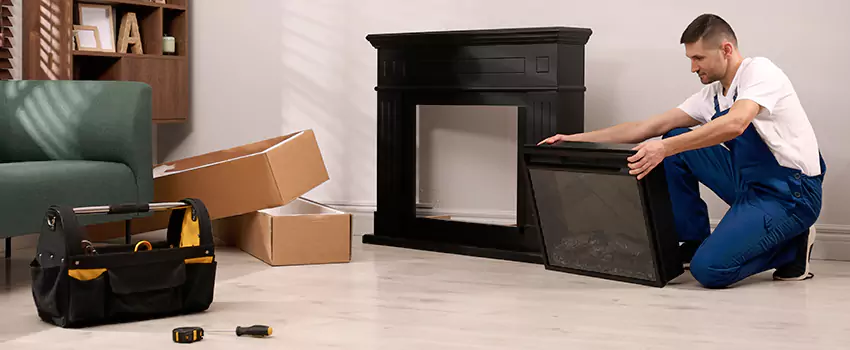 Old Rusted Metal Fireplace Repair And Replacement in Upper St. Clair, PA
